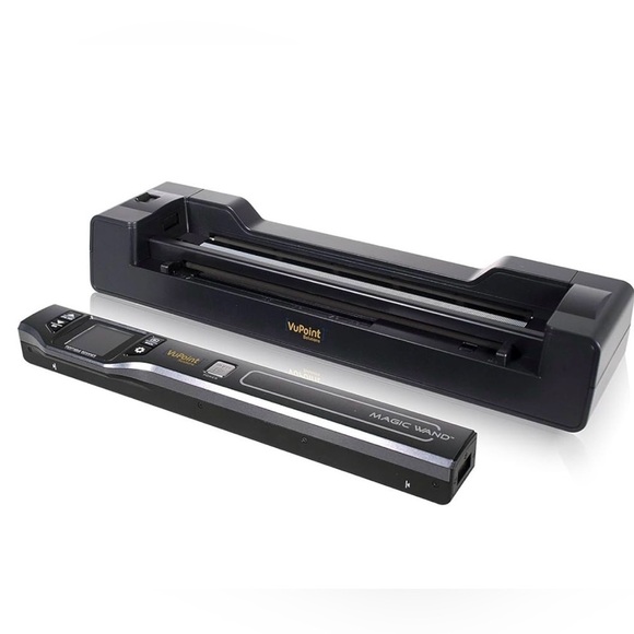 Vupoint Solutions NIB Magic Wand Portable Scanner Color LCD Auto-Feed Dock + SD - Picture 1 of 4